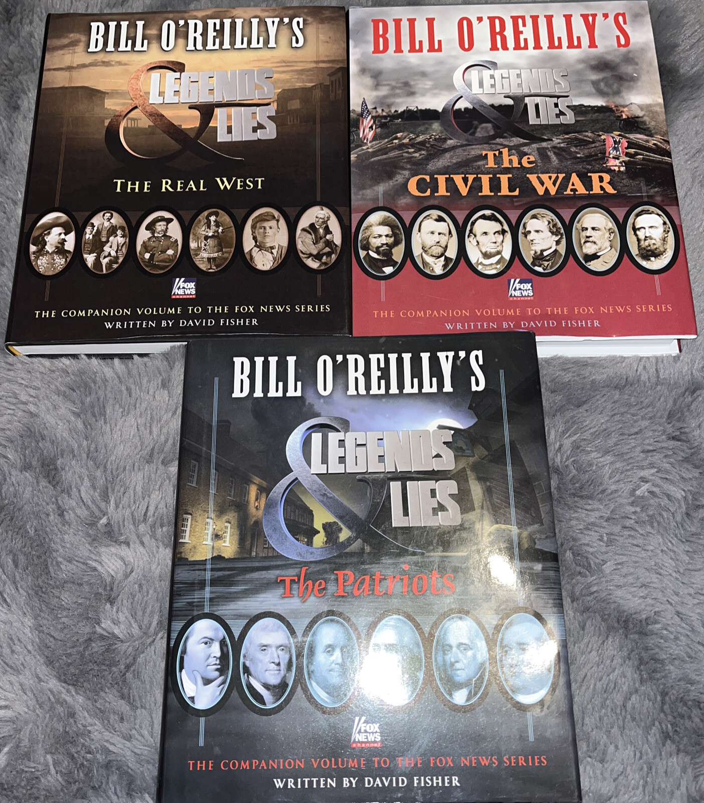 Bill O’Reilly’s Legends & Lies Hardback Books The Civil War The Real West Patrio
