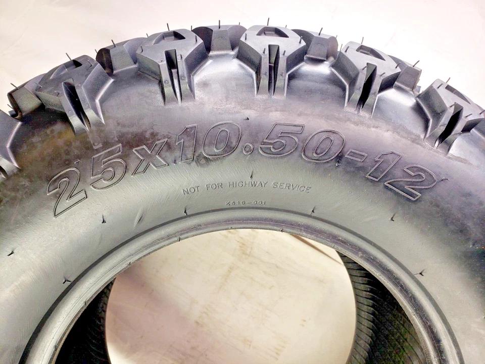 Kenda 25x10.5-12 25x10.50x12 25x10.50-12 Golf Cart ATV UTV Tire 6PR All Terrain - Image 4 of 4