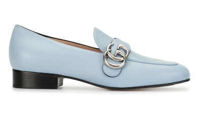 GUCCI 水色 ミュール 約5cmヒール 37 GUCCI 水色 ミュール 約5cmヒール 37 Shop Gucci's Rubber Logo Mules