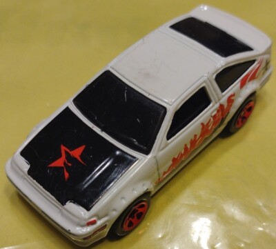 2006 Hot Wheels Toyota AE-86 Corolla White 5 SP Wheels Variant JDM Tuner Import