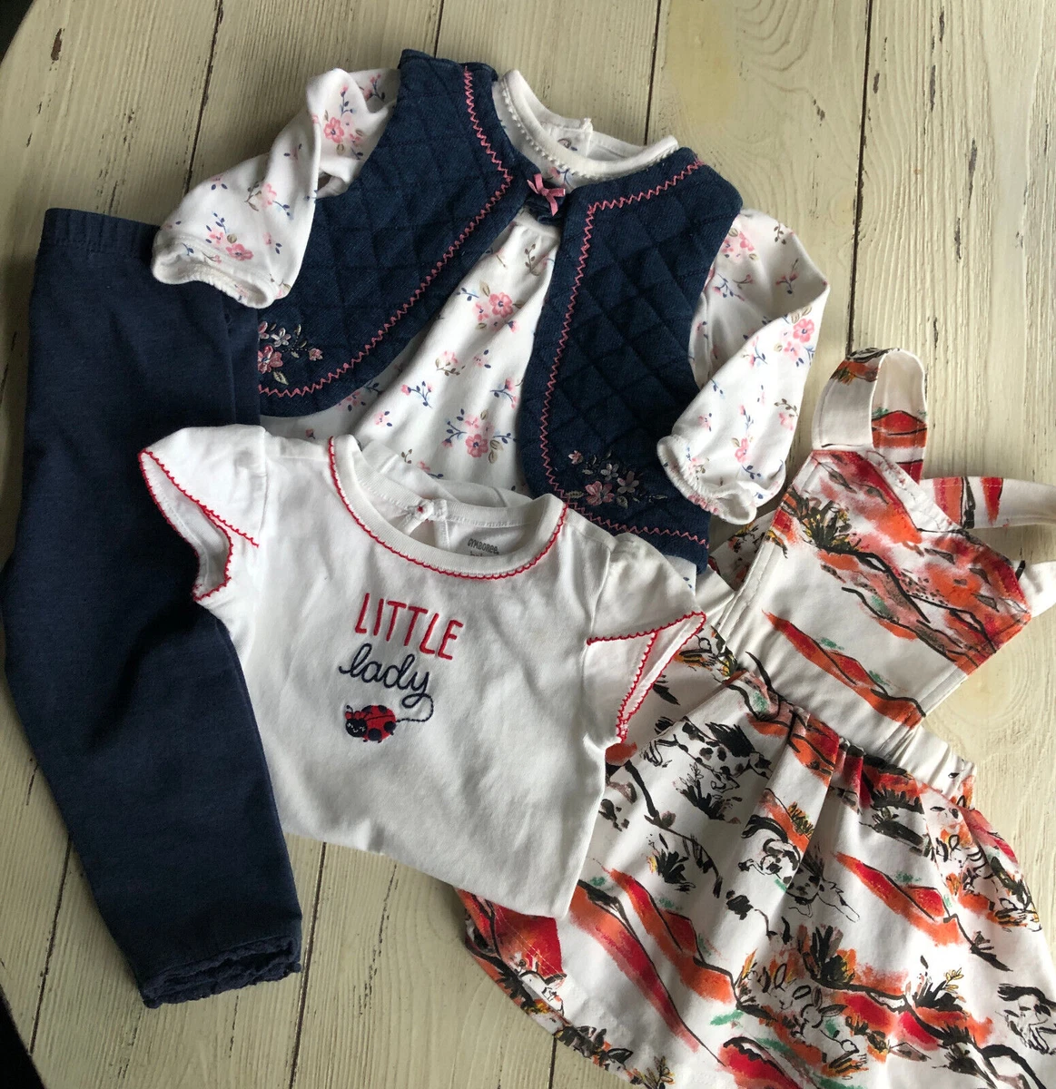 Size 6-12 Month Baby Girl Outfits -Gymboree -Little Me -Art and Eden - Baby  Gap