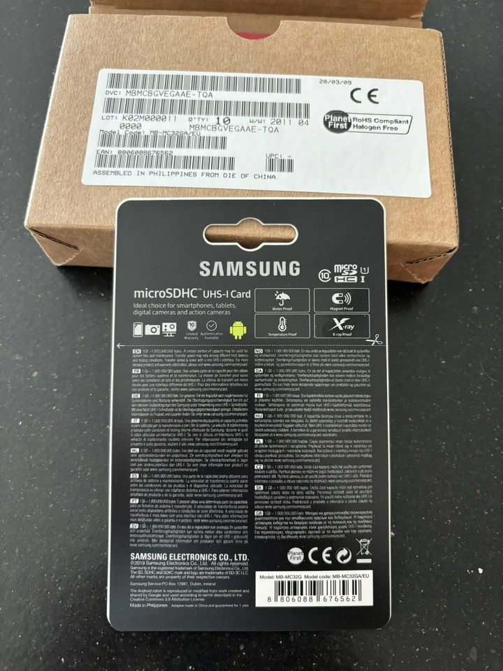 Samsung microSDHC EVO Plus 32GB Memory Card — Brand-New - Image 2 of 2