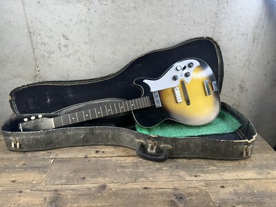 Vintage Silvertone Guitar With Case Electric | eBay