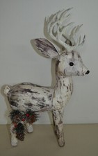 Reindeer Styrofoam Holiday Fall Decor 17"