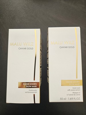 2 mal Malu Wilz Caviar Golden Glow Mask 50ml