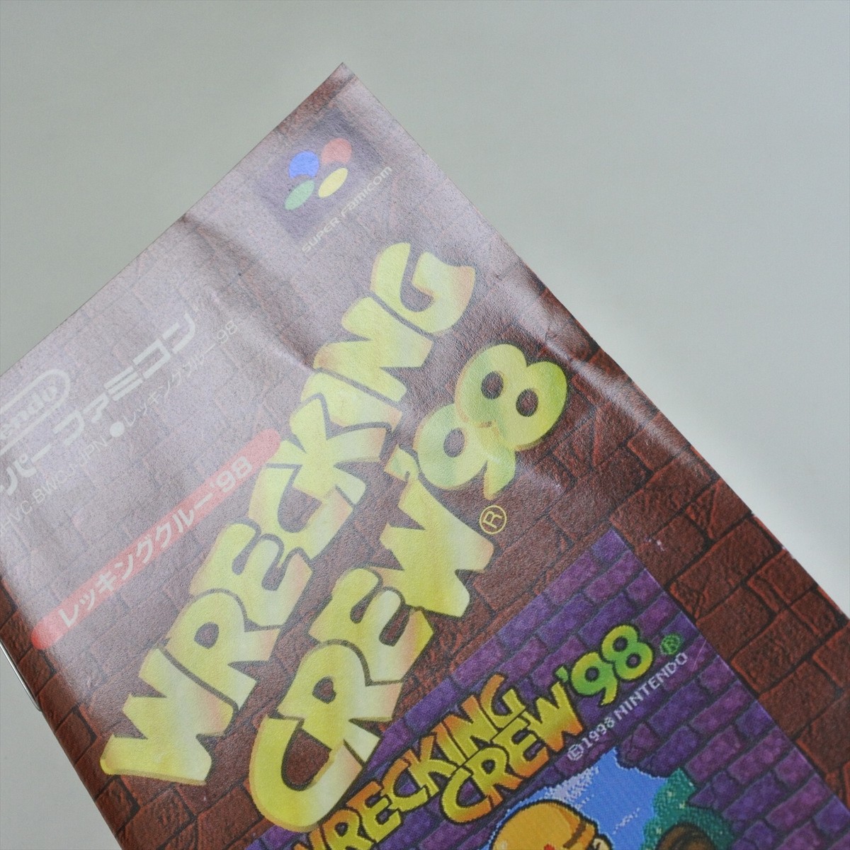 WRECKING CREW 98 Super Famicom Nintendo Mario 2356 sf | eBay
