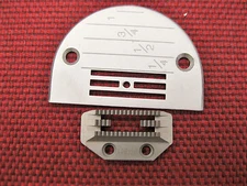 20160   SINGLE NEEDLE MEDIUM HEAVY  PLATE + 149159  MEDIUM HEAVY  FEED DOG 