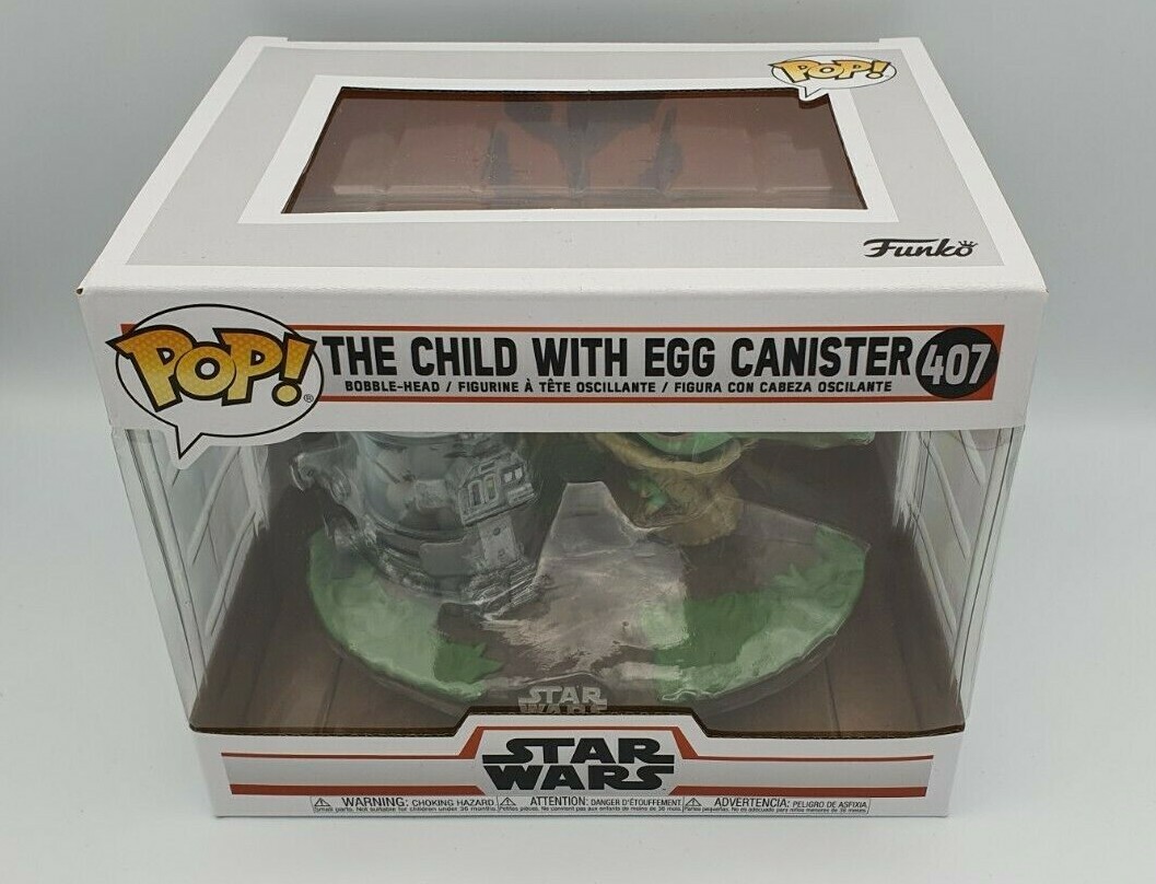 Thumbnail - The Mandalorian - 50962 Funko Pop Vinyl Figur Baby Yoda Egg - Star