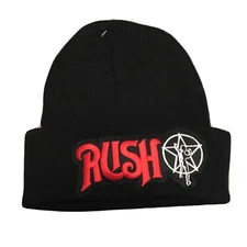 Rush Beanie Rock N Roll Band Hat Winter Skull Cap Metal  Christmas Gift
