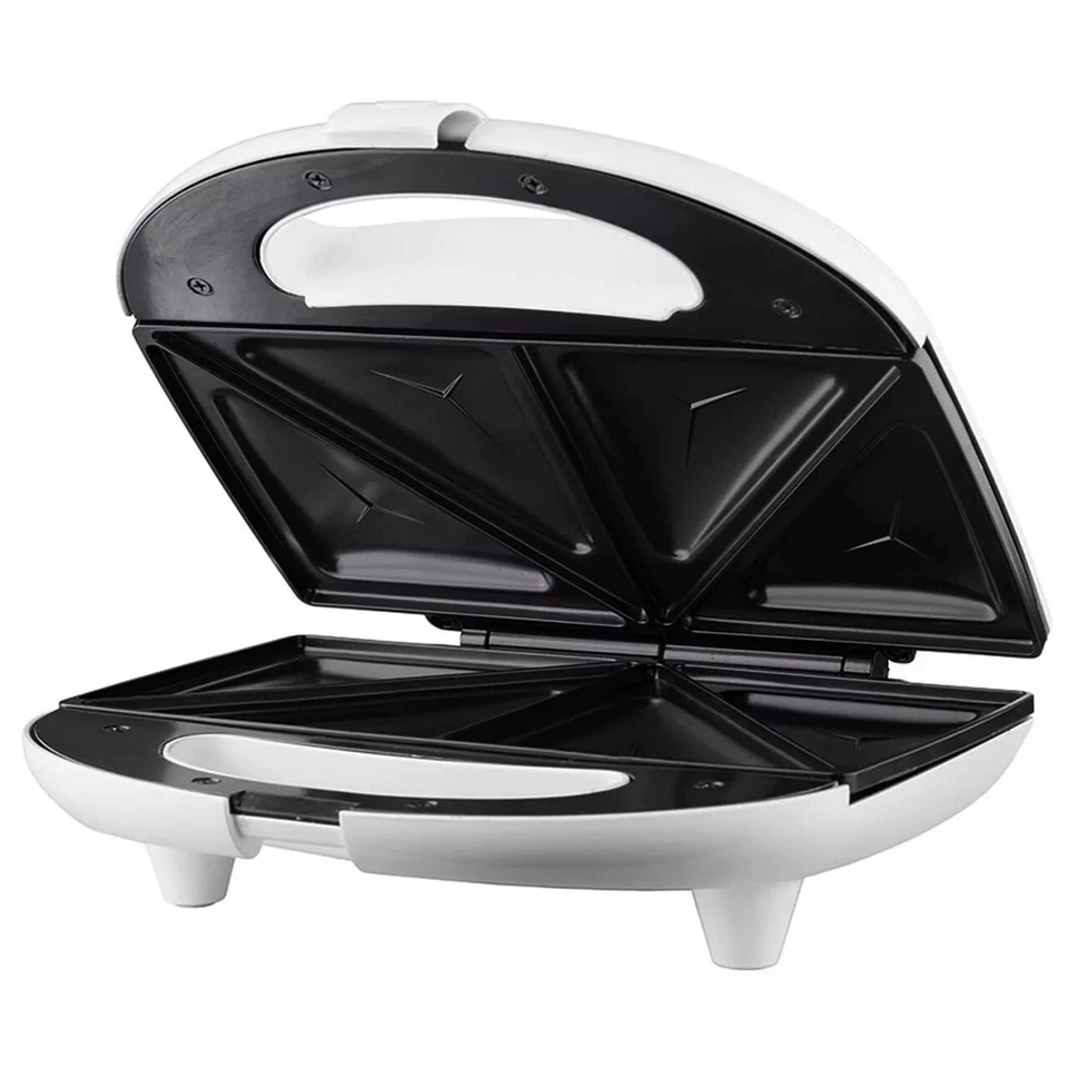 BRENTWOOD Panini Belgian Waffle Maker Baker Stainless Steel Nonstick - Image 3 of 4