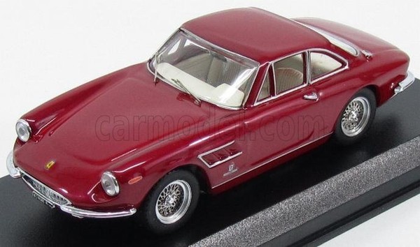 Best Model 1/43 Epoche Ferrari 330 Gtc Coupe 1966 Rot Statisches Modell Diecast-image