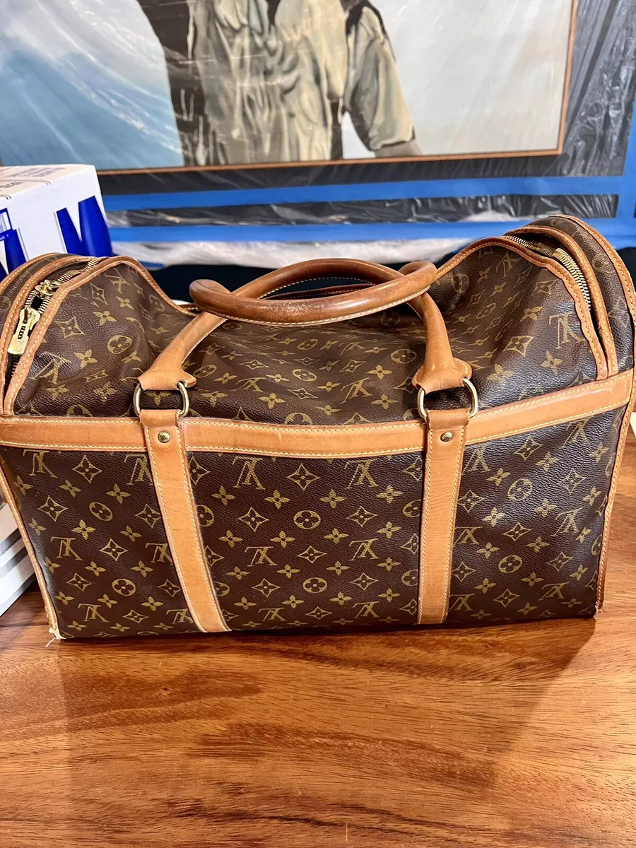 Louis Vuitton Monogram SAC Chien 50 Dog Carrier