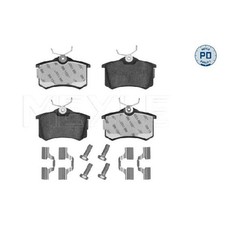 Satz Bremsbeläge 24463297 Bremsklötze hinten für Seat Cordoba 6K1 6K5 Ibiza 2