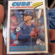 2026 Topps Heritage Pete Crow Armstrong NL All Stars #261 Chicago Cubs Card
