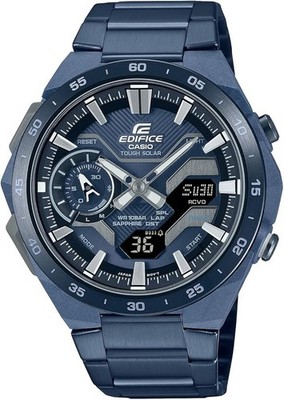 Casio Edifice ECB 2200YCB 2AJF WINDFLOW COOL BLUE EDITION Bluetooth Men Watch