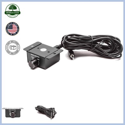 User-Friendly Bass Level Knob for Amplifier Series, Easy to Use and Install