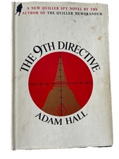 (1st Prinitng) the 9th Directive by Adam Hall Hardcover 1966