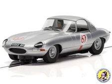 Slot Car 1/32 Jaguar E-Type Nurburging 1000KM 1963 No.67 SCALEXTRIC Unused OPP