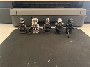 LEGO Star Wars The Bad Batch Minifigures Hunter Tech Wrecker Crosshair Echo Lot