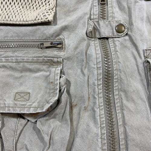 Vintage Banana Republic 80s Utility Vest Multi Pocket Fishing Hiking Outdoors XL - Picture 6 of 10
