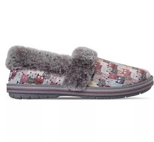 Skechers BOBS Cat Kitty Too Cozy Cuddled Up Slippers Memory Foam Size 6 Fur NWT