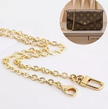 Gold Crossbody Should Chain Strap Replacement for Louis Vuitton Pochette 47  