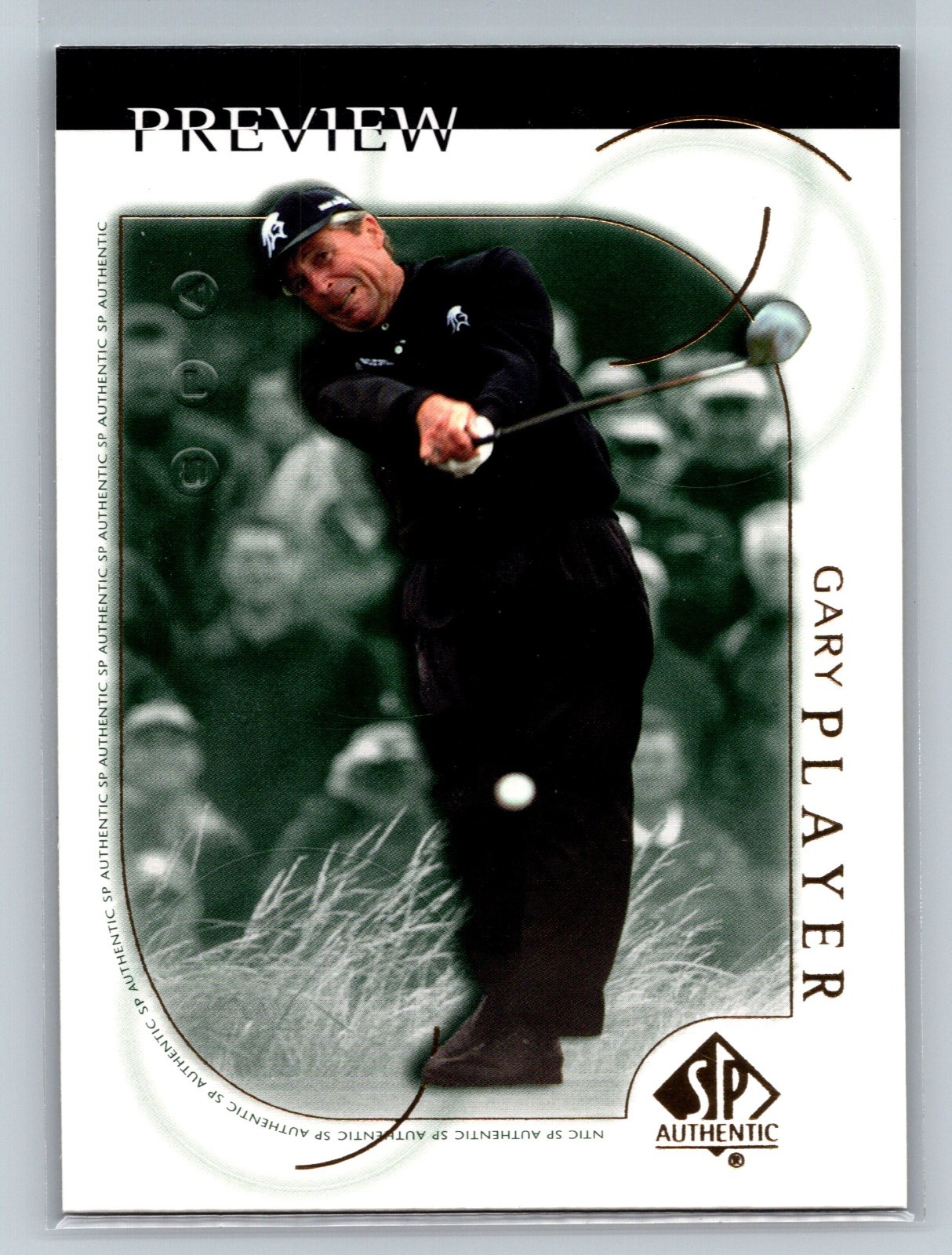 2001 SP Authentic Preview - Gary Player #14