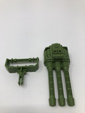 GI JOE 'THE GENERAL' Vehicle 1990 - Tri-barreled Machine Gun w Base