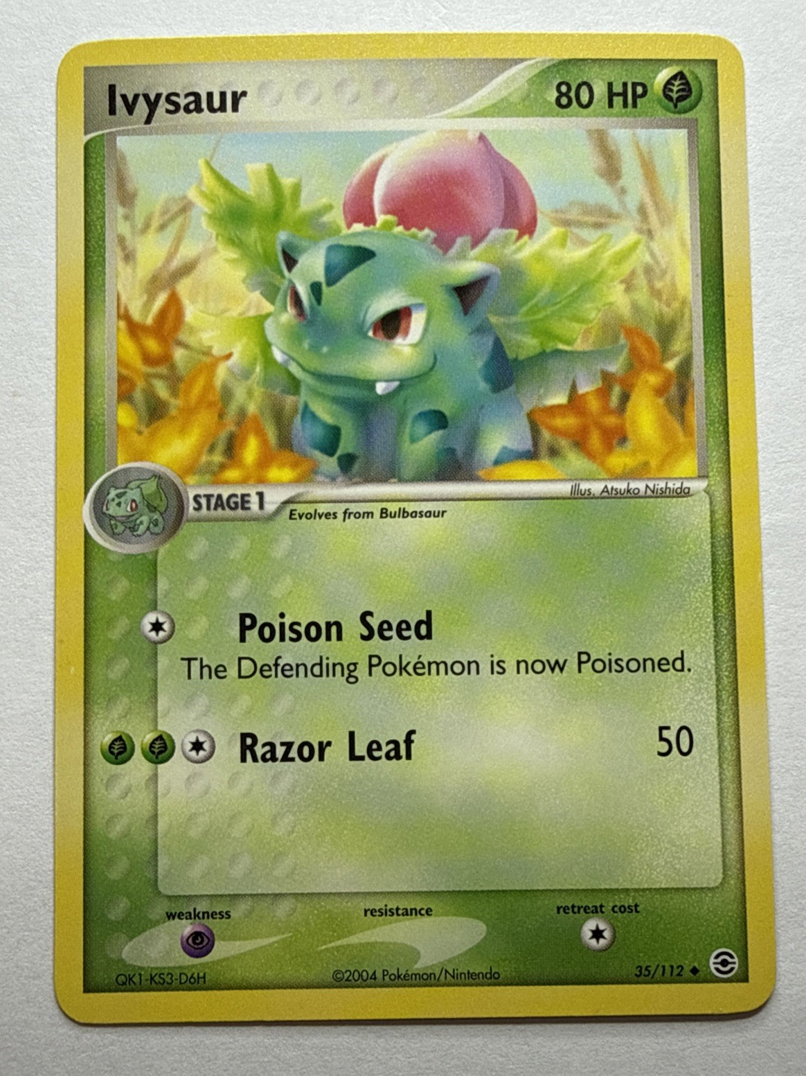 Ivysaur 35/112 FireRed & LeafGreen Pokemon - Pokemon - TCG Near Mint - Regular