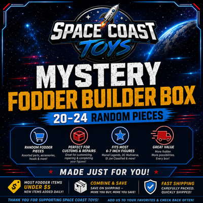Marvel Legends Mystery Builder Box 20-24 Random Fodder Parts Accessories Lot