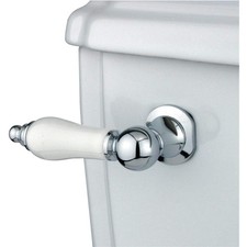 Front Mount Toilet Tank Lever - Polished Chrome