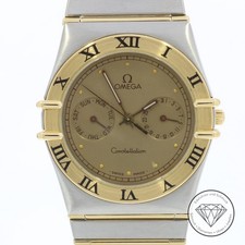 Omega Constellation Day Date 396.1069 orologio quarzo 33mm acciaio oro orologio vintage xxyy