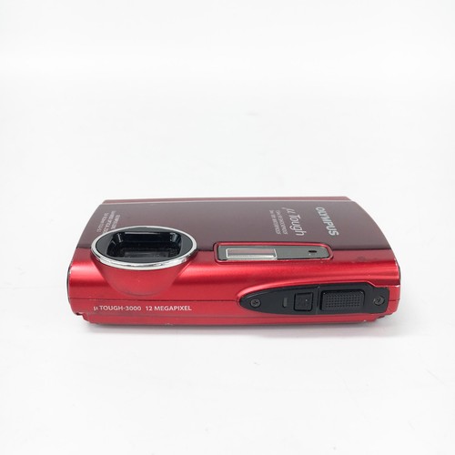 Olympus U Tough 3000 12MP Waterproof Compact Digital Camera - Red + Charger - Picture 4 of 9