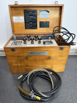 QED Pitostat Flight Instrument Calibrator 6000-1 Aviation Test Equipment
