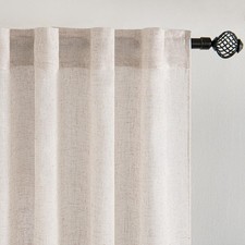 Lino Tende Finestre Tenda a Pannello Traslucido Tende Moderne a Vela Trasparente