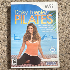 SEGA Daisy Fuentes Pilates Nintendo Wii 2009 Manual Included E NTSC-U/C