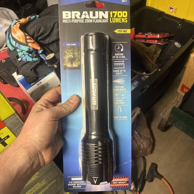 ムク　SAR 117/081 BRAUN (59282) 1800 Lumen Rechargeable Tactical Flashlight for sale