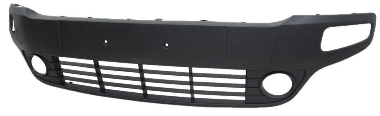 Modanatura Nera Lucida Paraurti Anteriore Fiat Punto Evo 09-12 Fendinebbia