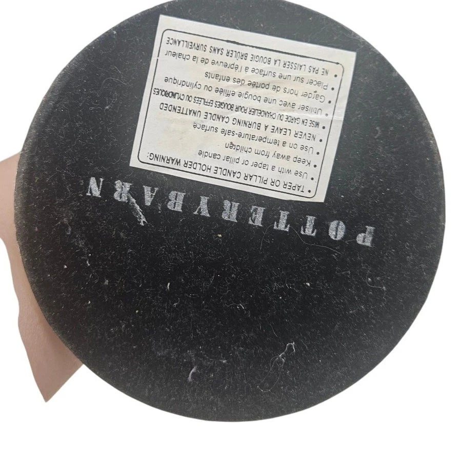 2 candelabros cónicos de granero de cerámica vintage años 90 enchapados en plata 10 pulgadas tradicionales Foto 2 de 3