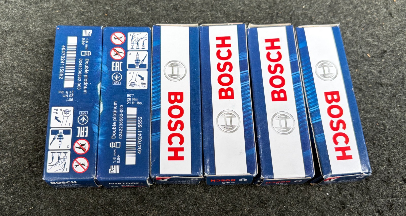 Spark Plugs Bosch 4417 Platinum4 For Acura Volvo VW Toyota Nissan BMW Kia Honda