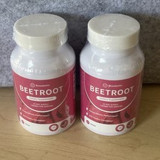 Rosabella Beet Root 60 Capsules Dietary Supplement Natural Energy Boost  2 PACK  