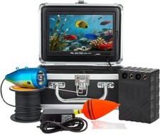 Portable Underwater Video Fishing Camera 7'' Monitor Fish Finder 1200TVL IP68