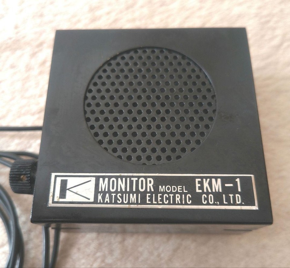 (Showa Retro) Amateur Radio Morse Code Key Practice Monitor | eBay