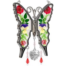 Engraved Butterfly Suncatcher Gift for Mom