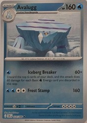 Avalugg 024/086 Chaos Rising Reverse Holo