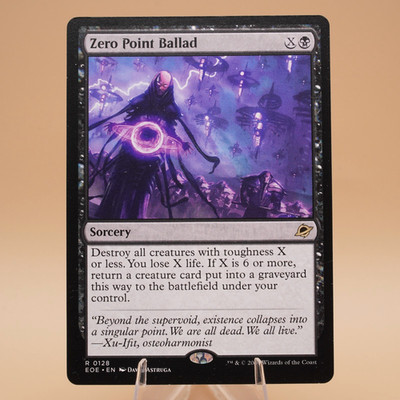 Zero Point Ballad | 128 | Regular | Rare | EoE | MTG | Store Promo Eligible