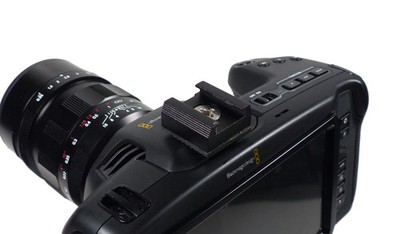ALZO Cold Shoe Mount for BMPCC 4K, 6K Blackmagic Pocket Cinema Cameras, cages an