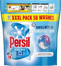 Persil Non Bio 3 in 1 Washing Capsules laundry capsules gentle next sensitive