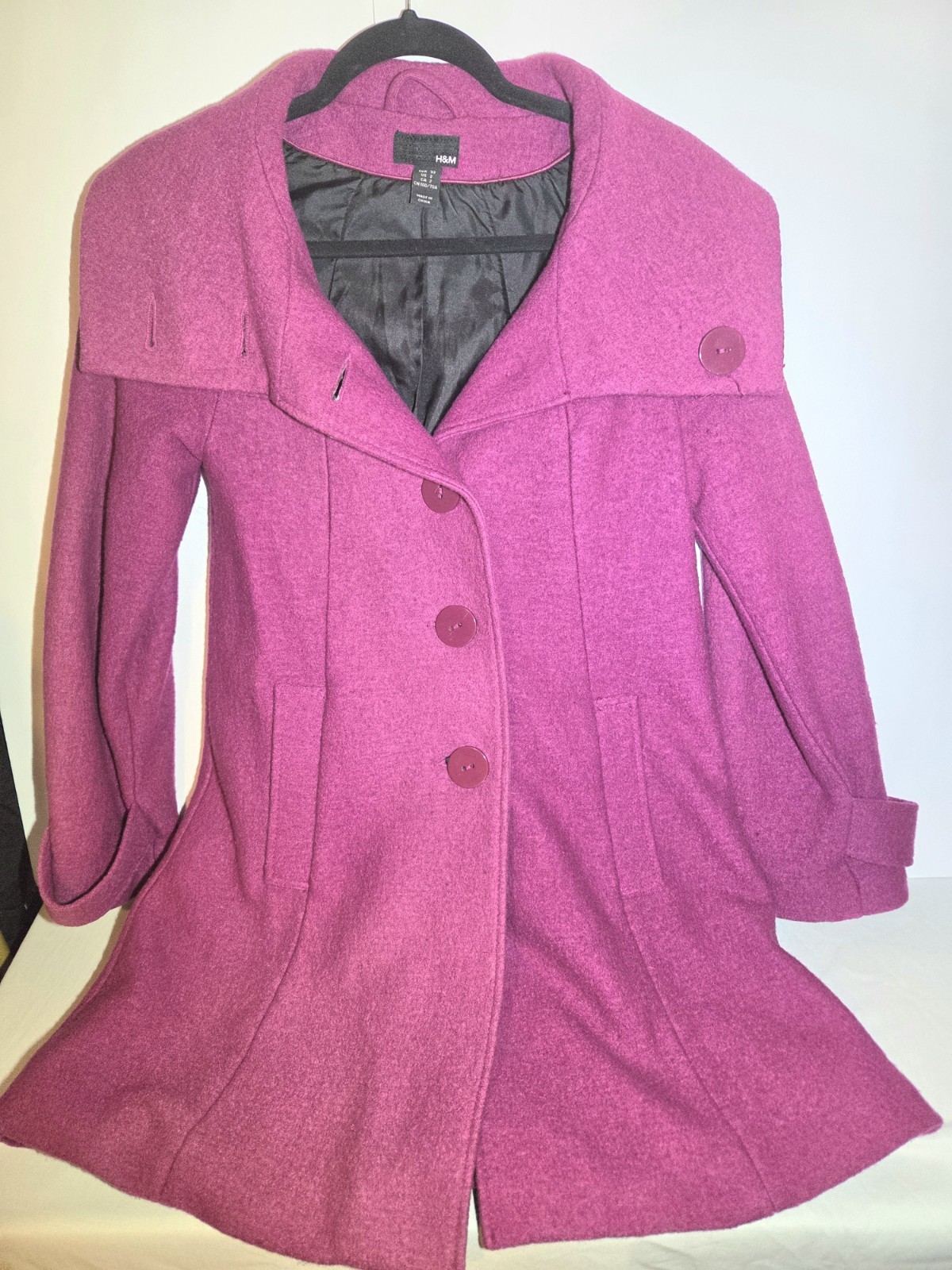 Women's Fall/winter Jacket Pink Small/medium H&M … - image 5