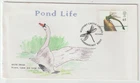 10/7/2001 UK GB FDC - Pondlife - Mute Swan - Lamberhurst Special Postmark